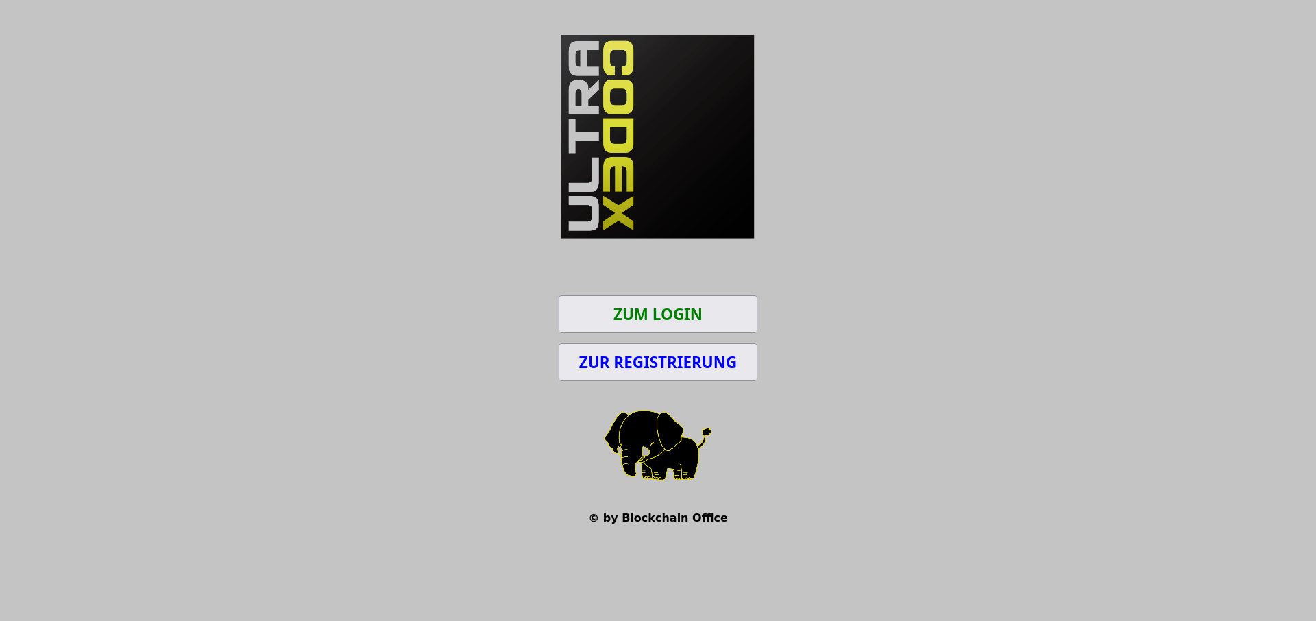 Desktop Login & Register UltraCodex